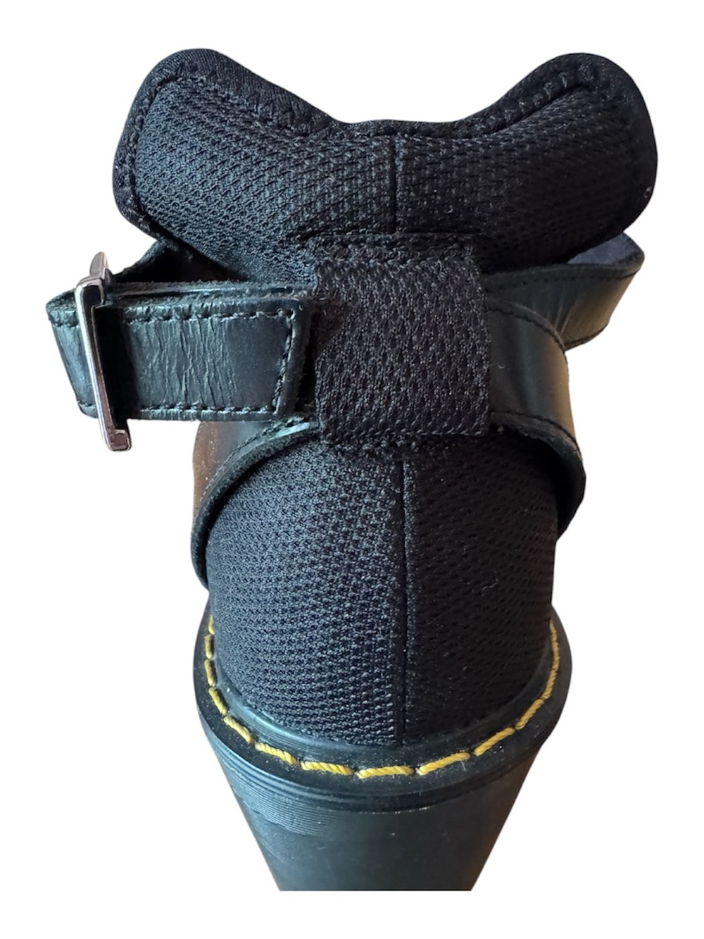Dr. Martens Medea Black Chunky Ankle-Strap platform Sandals size US7 - Picture 4 of 6